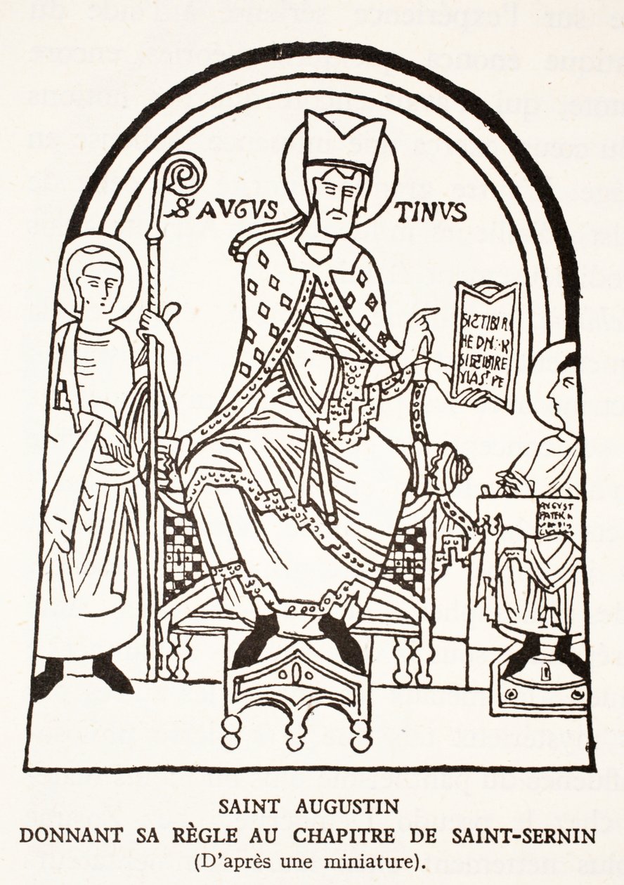 Heiliger Augustinus von French School