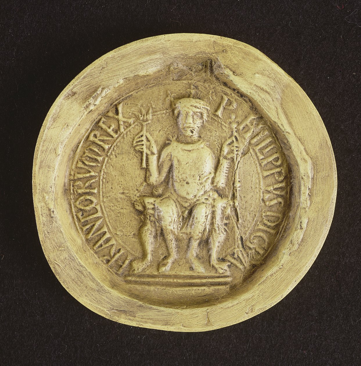 Siegel von Philippe I, 1082 von French School