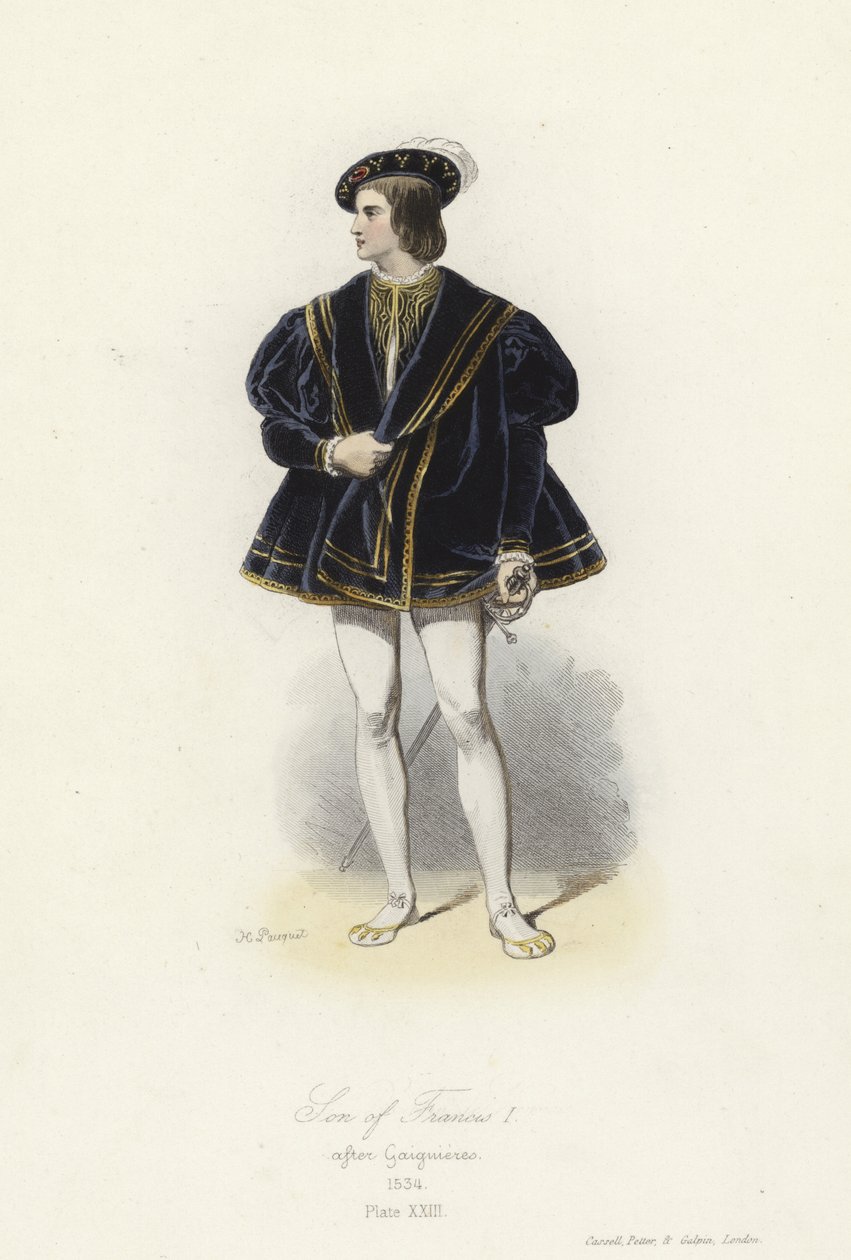 Sohn von Franz I. von Frankreich von French School