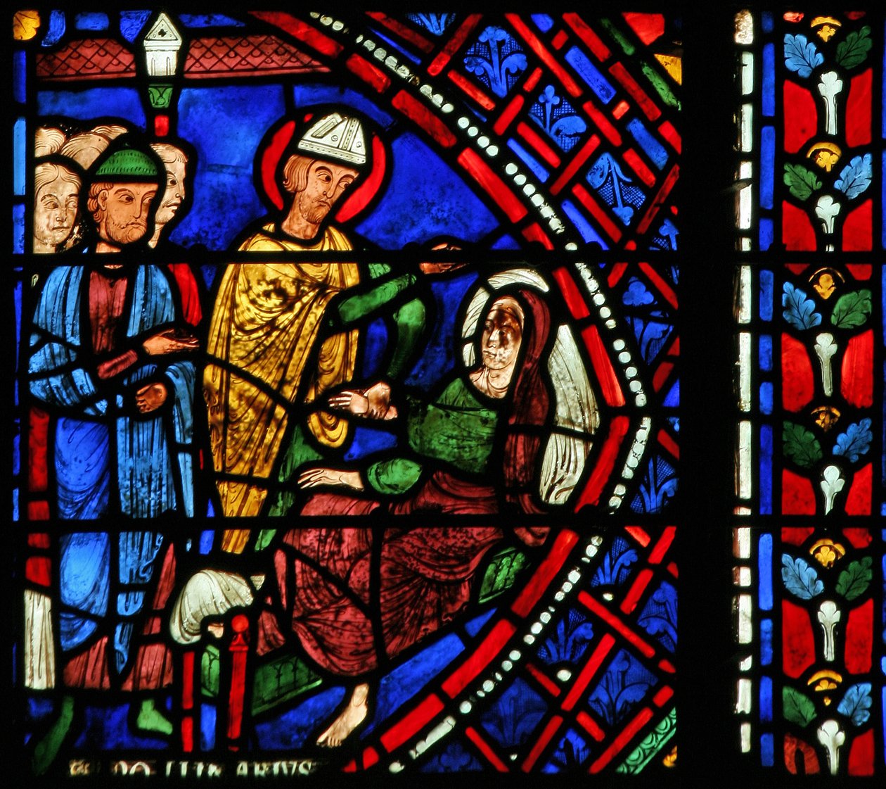 St. Apollinaire: heilt die Frau des Tribuns von French School