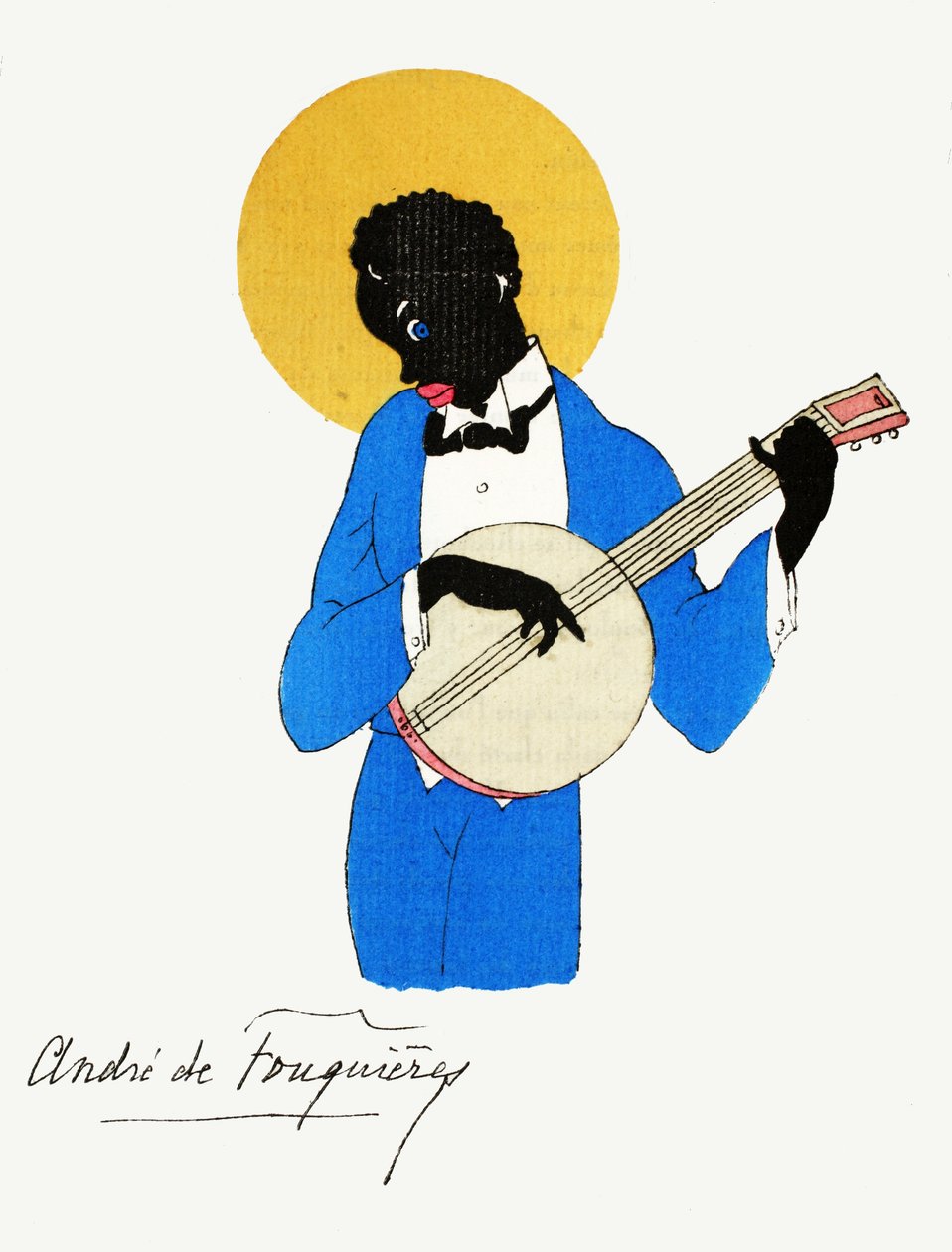 Der Banjo-Spieler von French School