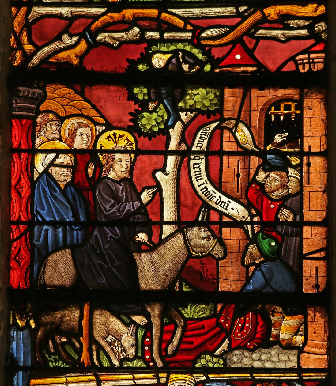 Der Einzug in Jerusalem von French School