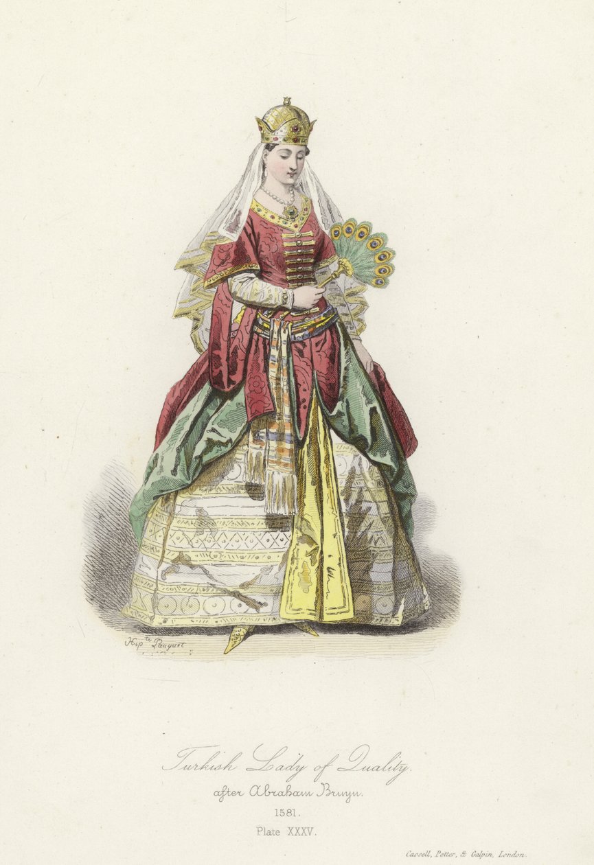 Türkische Dame von Rang von French School