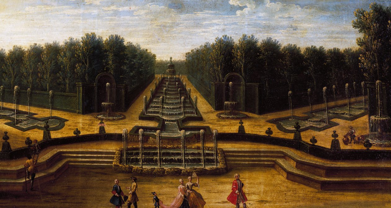 Wassertheater, Garten des Schlosses von Versailles von French School