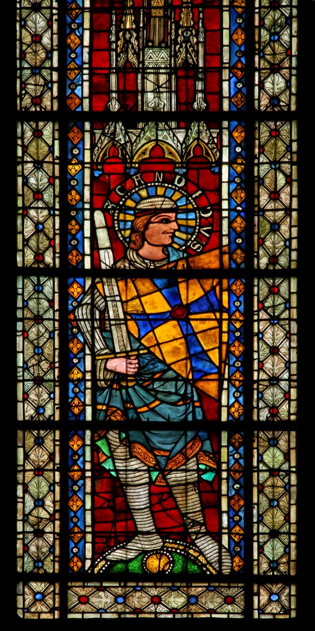 Fenster w203 mit dem heiligen Kande von French School