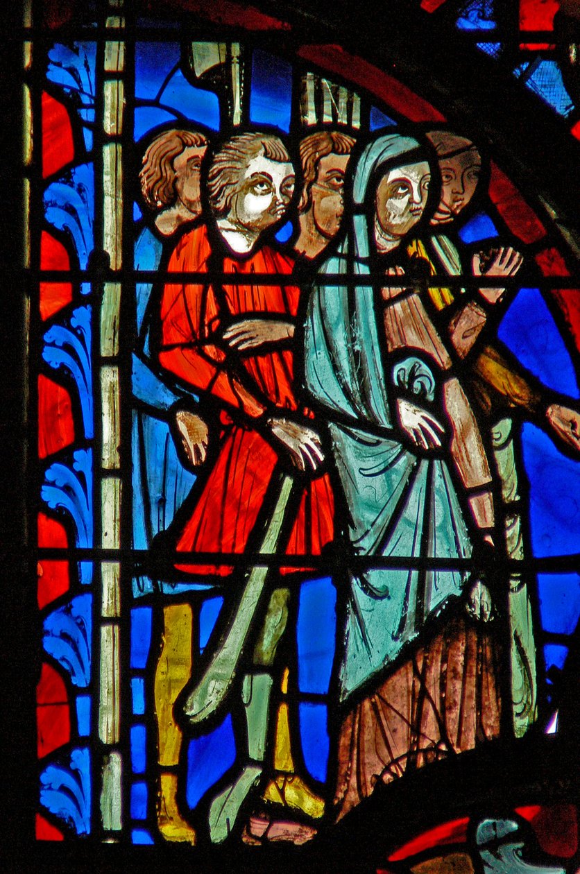 Zuschauer auf der Via Crucis von French School