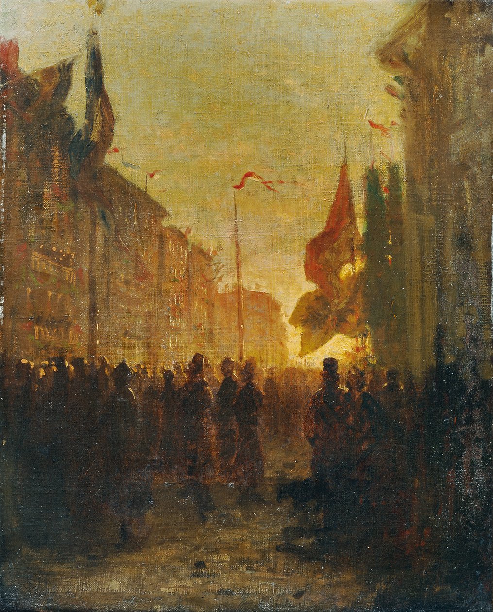 Festbeflaggung von Friedrich Alois Schönn