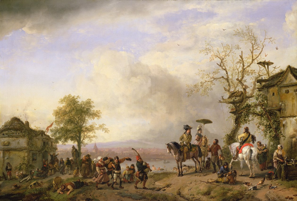 Die Bauernhochzeit von Fritz van der Venne