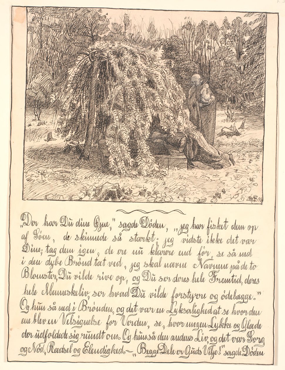 Da hast du deine Augen, sagte der Tod... von Fritz Syberg