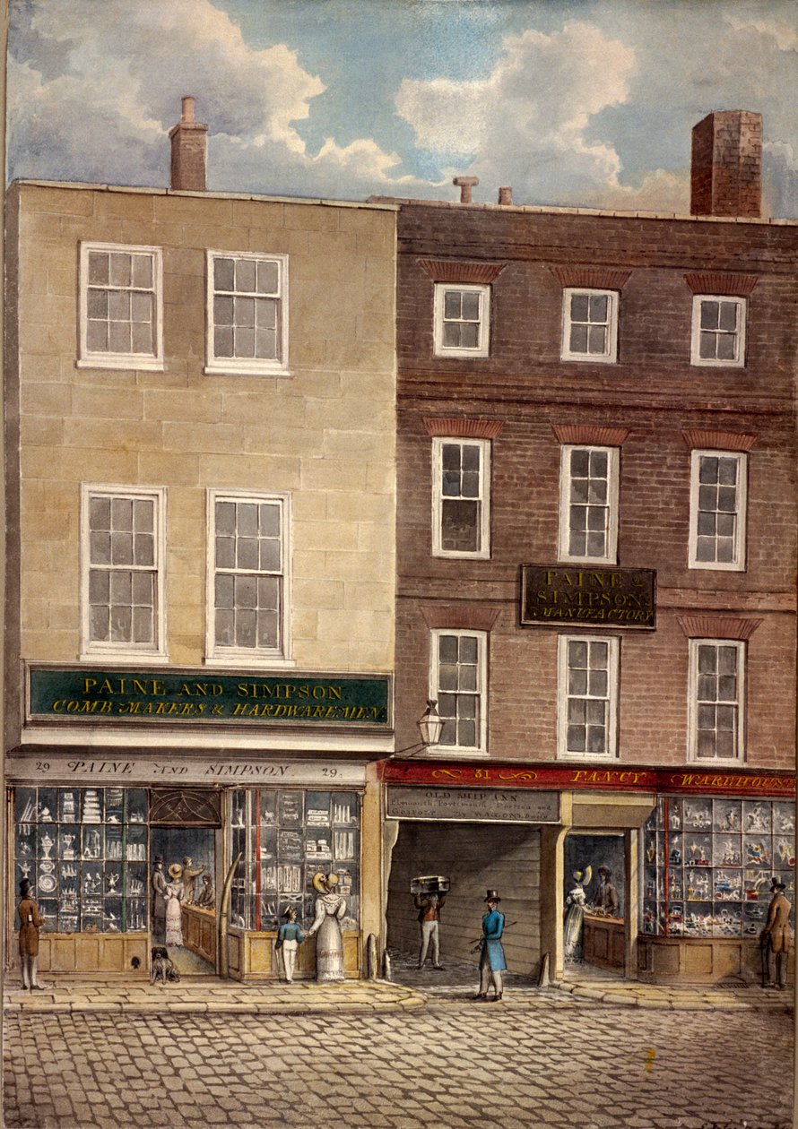Borough High Street, London, 1830 von G Yates