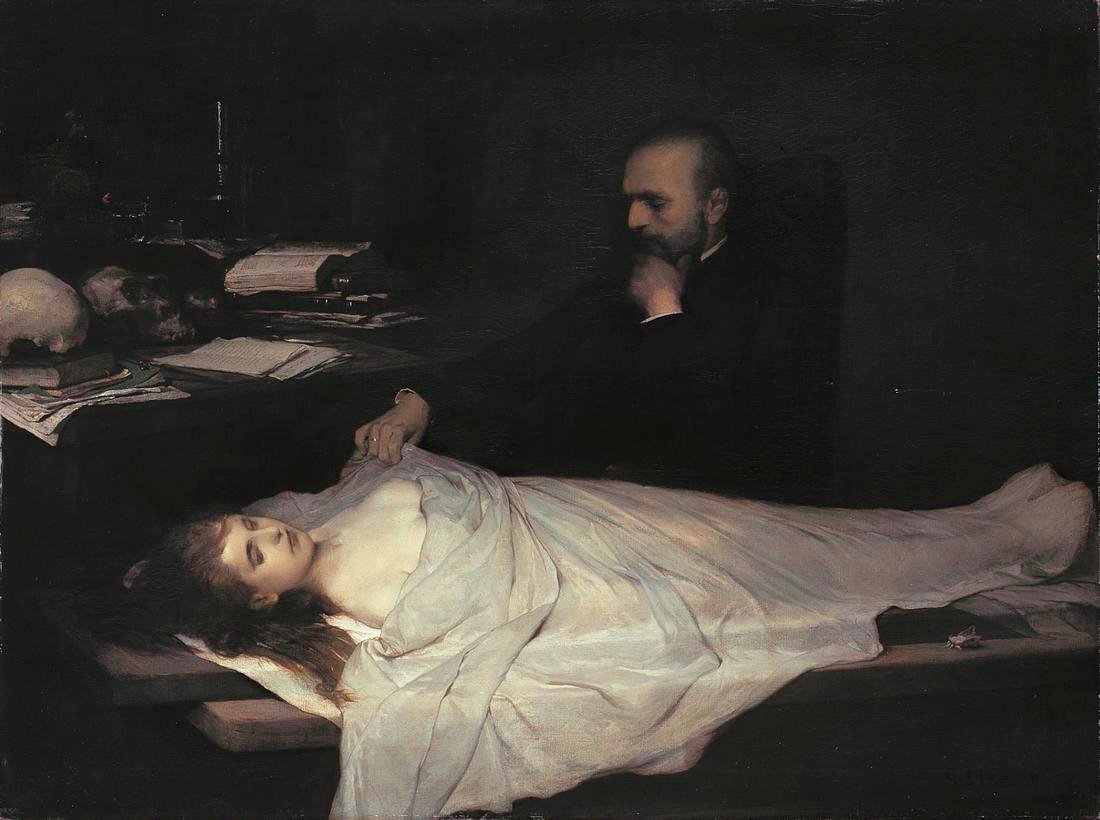 Der Anatom von Gabriel von Max