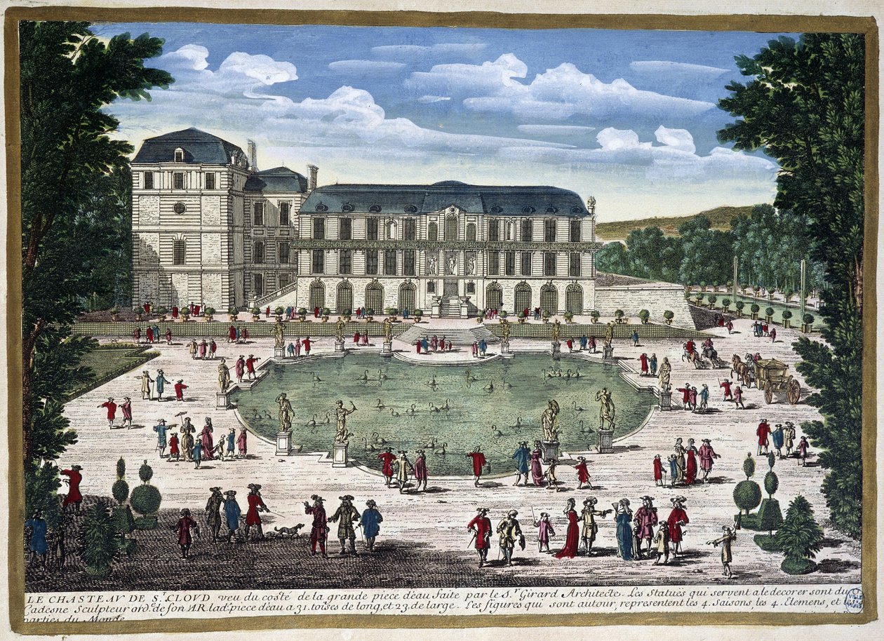 Schloss Saint-Cloud von Gabriel Perelle
