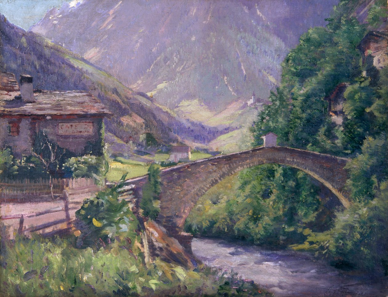 Brücke der Visp von Gabriel Thompson