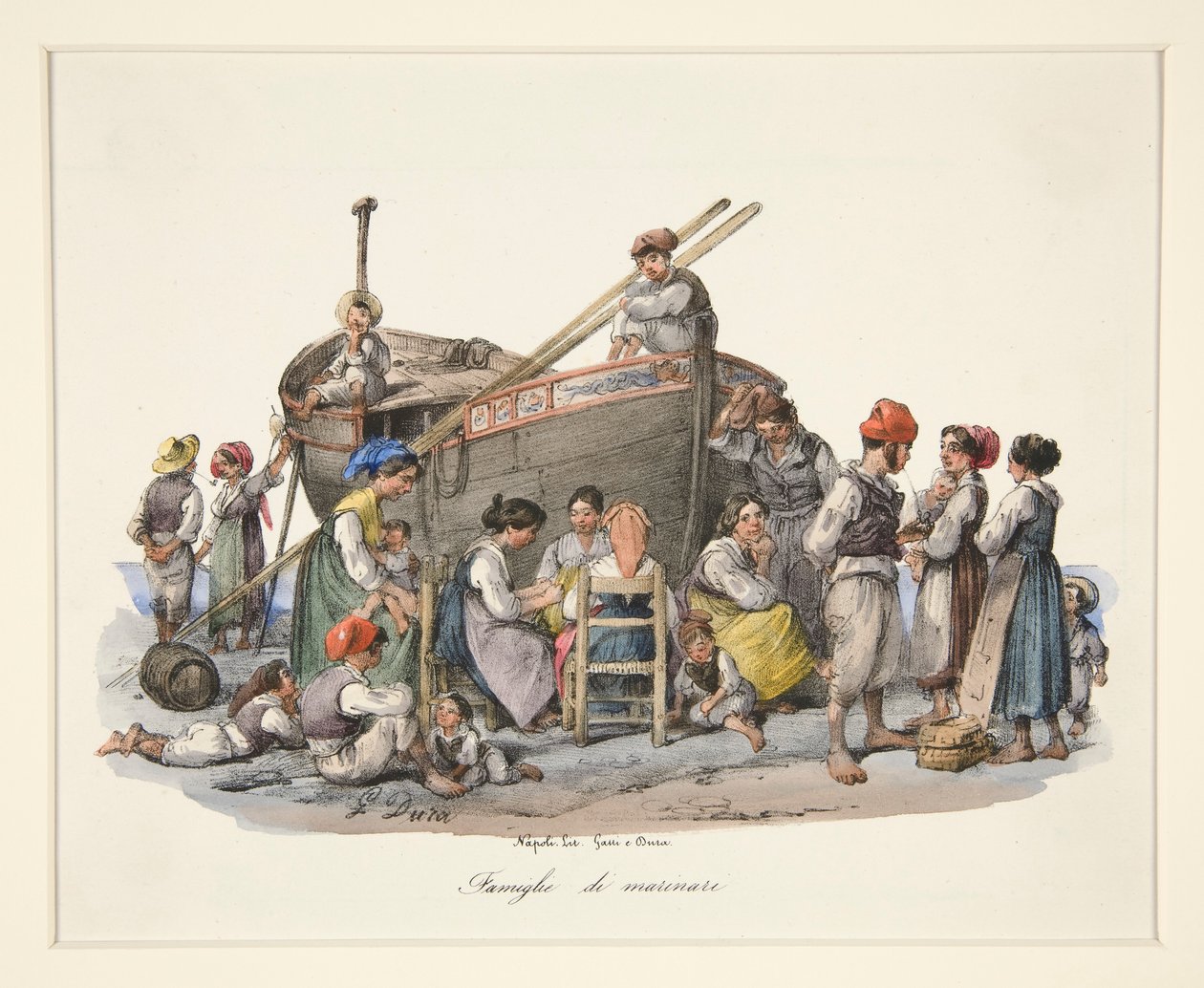 Familien von Seeleuten von Gaetano Dura
