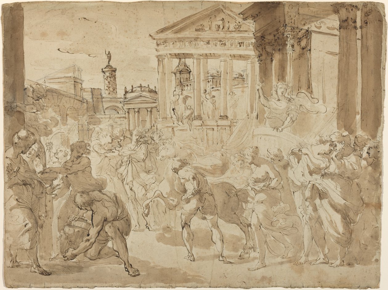 Ein Triumphzug im antiken Rom von Gaetano Gandolfi
