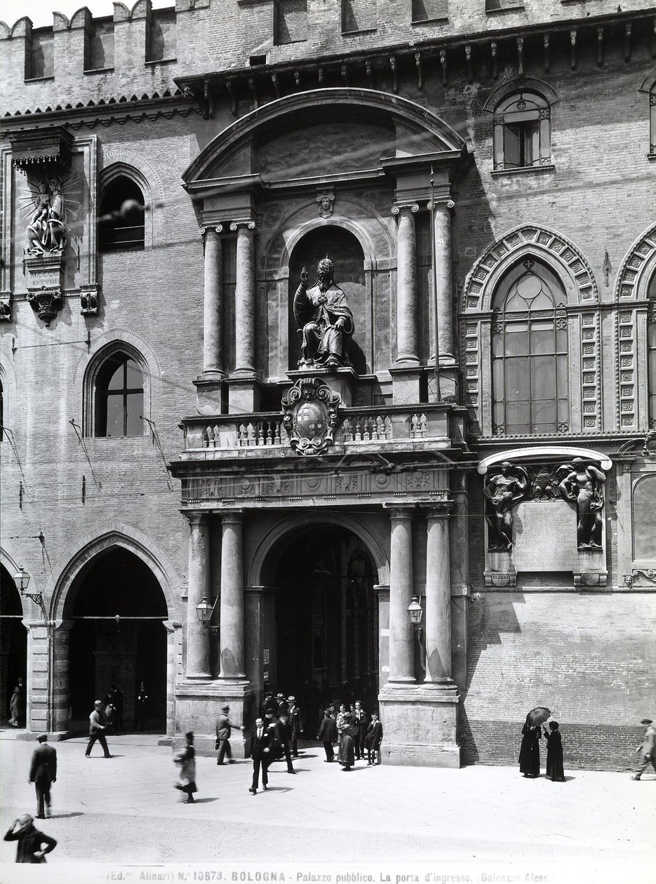 Ansicht des Portals von Galeazzo and Tibaldi Alessi