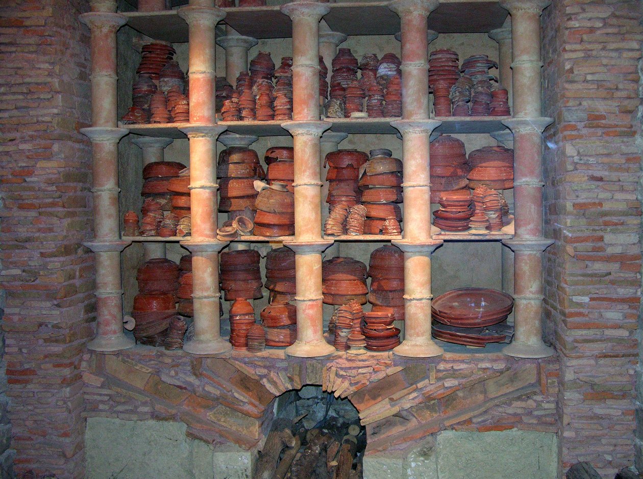Töpferofen aus Graufesenque, ca. 150 v. Chr. von Gallo Roman