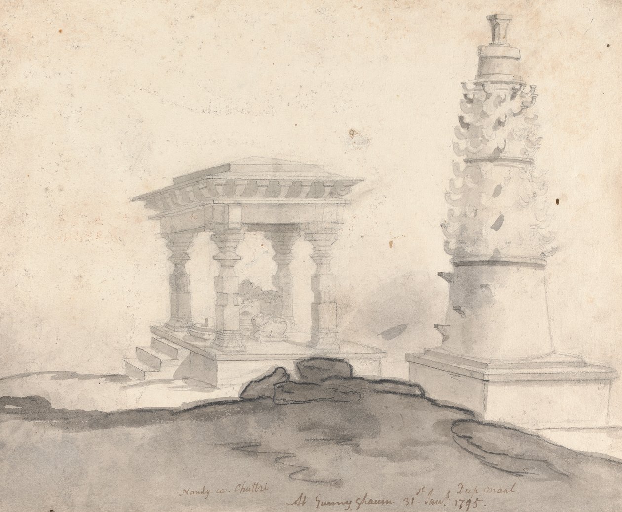 Beleuchtungssäule von Gangaram Chintaman Tambat