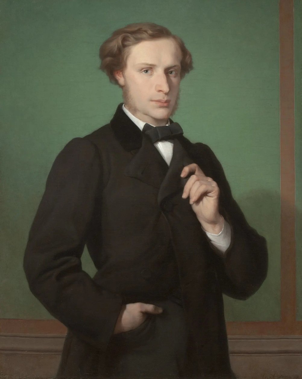 Porträt von Monsieur E.G*** von Gaston Casimir Saint Pierre