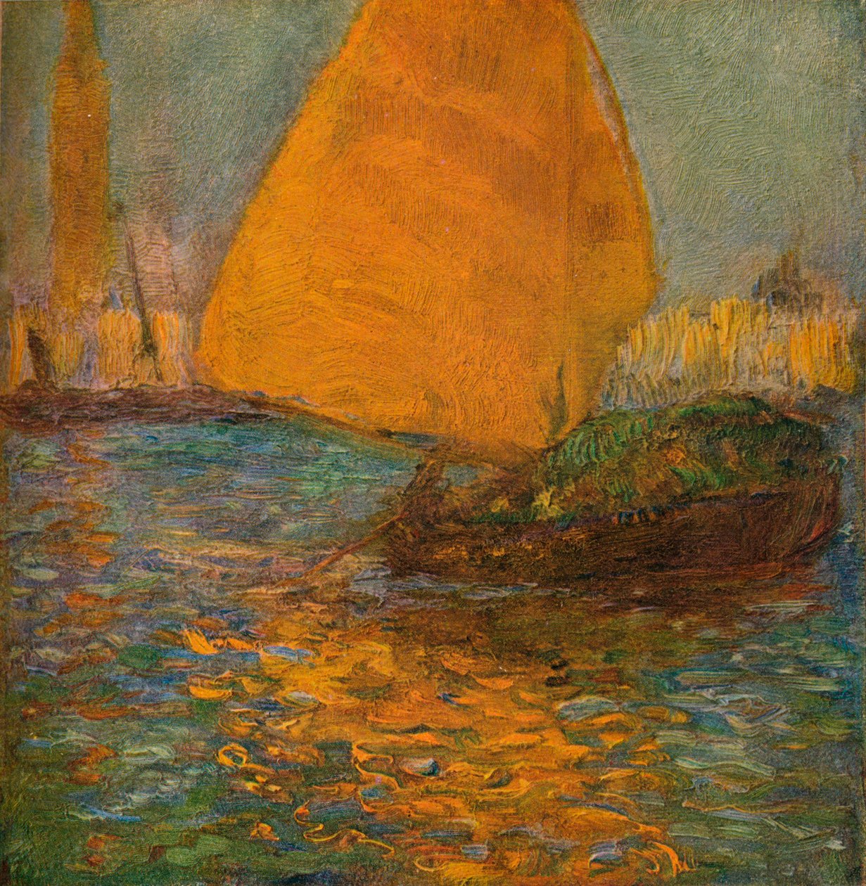 Das gelbe Segel, ca. 1905 von Gaston La Touche