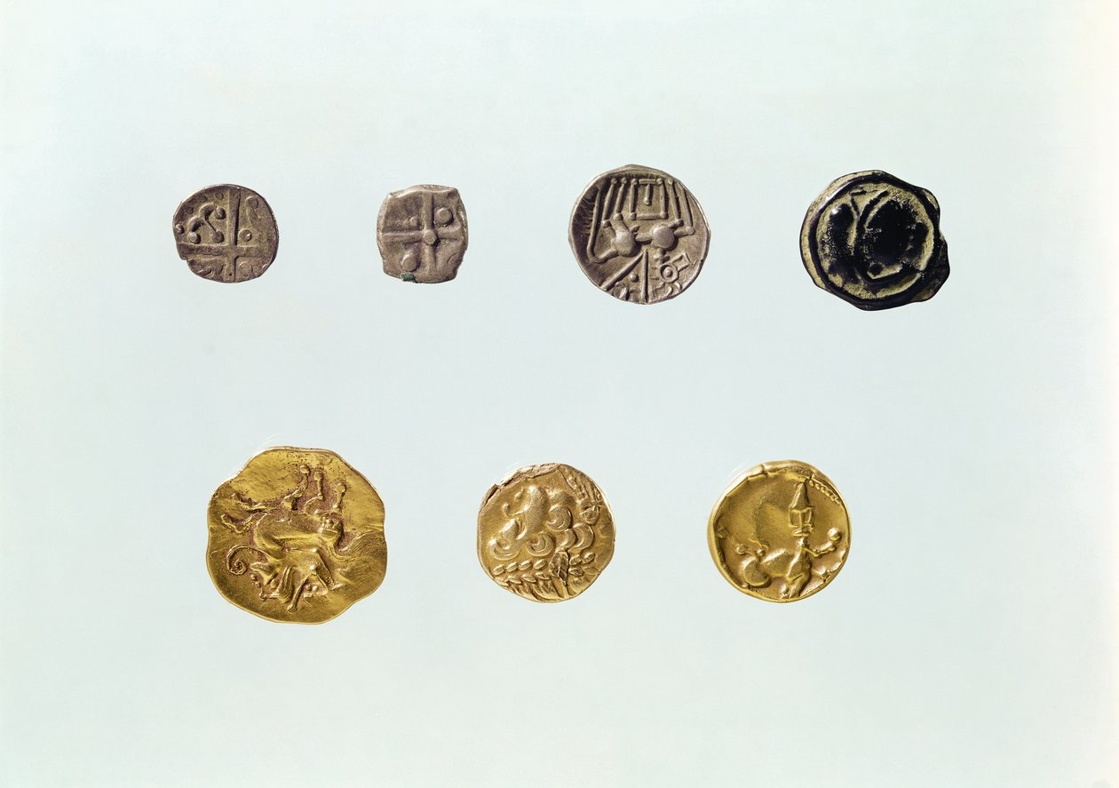 Gallische Münzen, ca. 750-0 v. Chr. von Gaulish
