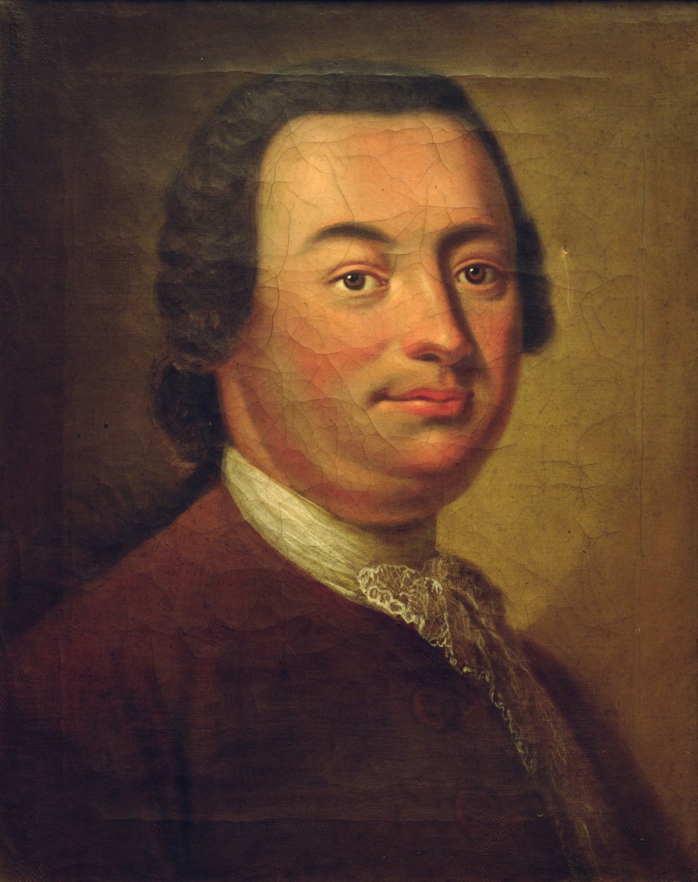 Porträt eines Mannes, 1774 von Georg David Matthieu
