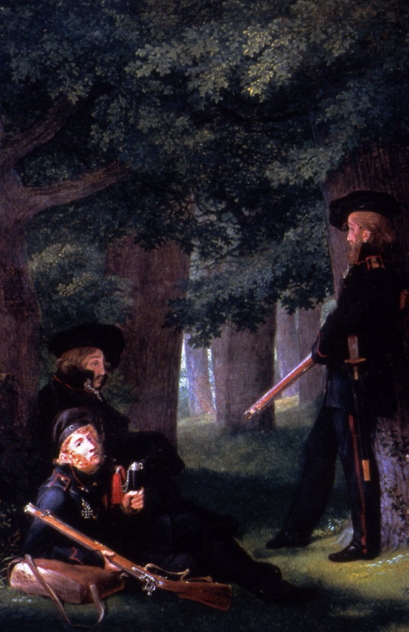 Auf Vorposten von Georg Friedrich Kersting