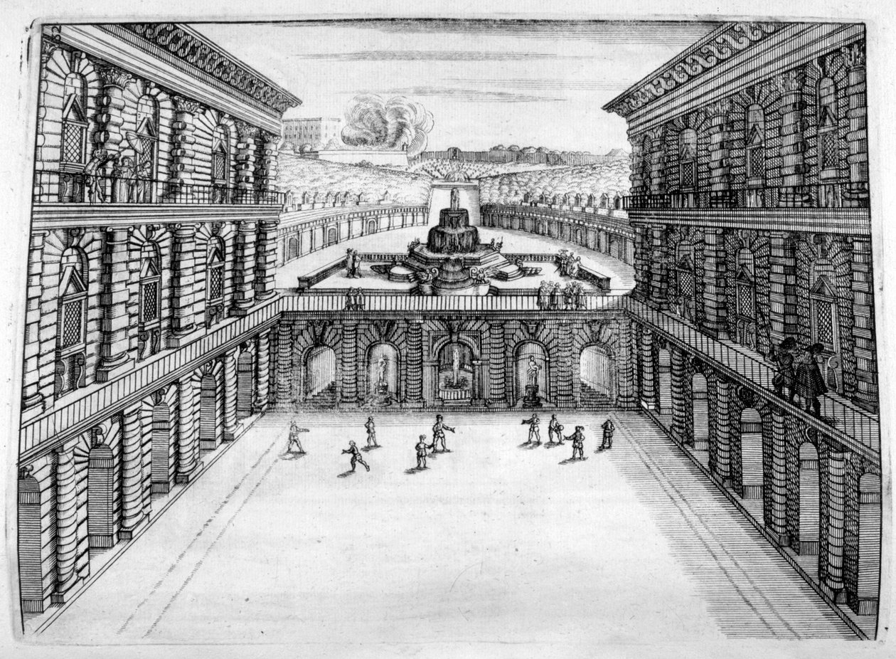Schloss- und Gartendesign, 1664 von Georg Andreas Bockler