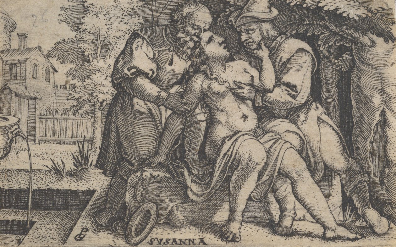 Susanna und die Ältesten von Georg Pencz