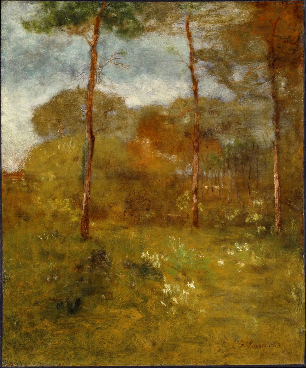 Orange Road, Tarpon Springs von George Inness