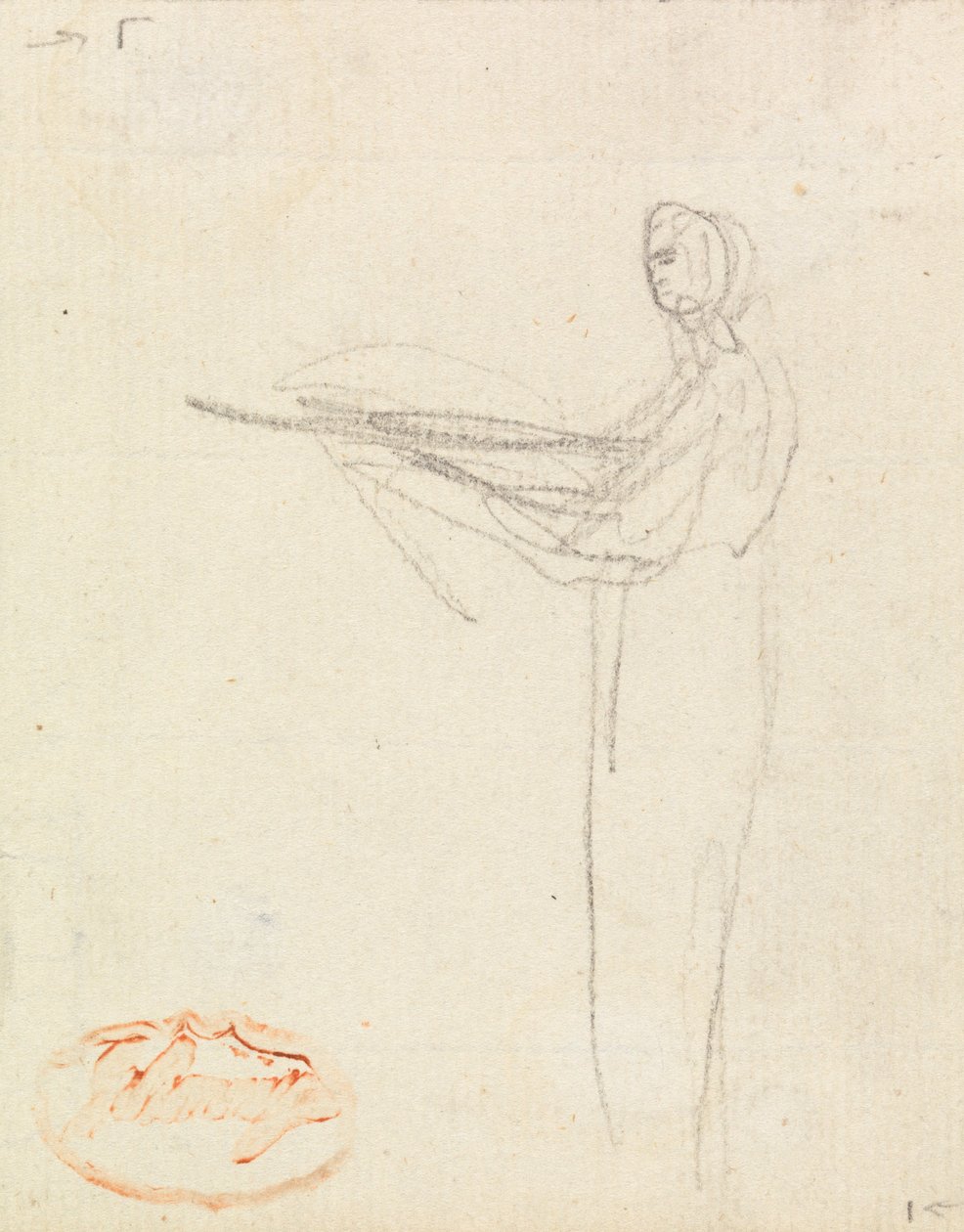 Figurenstudie Zwölf von George Romney