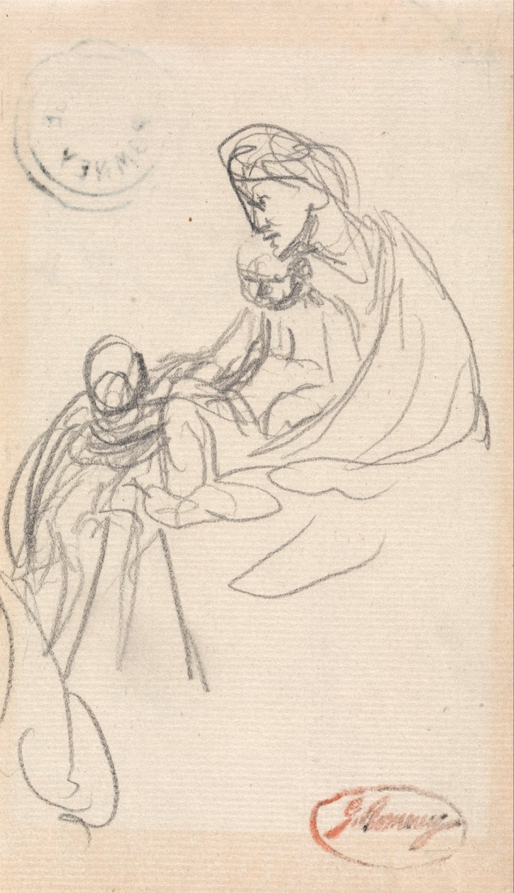 Mutter und Kinder von George Romney