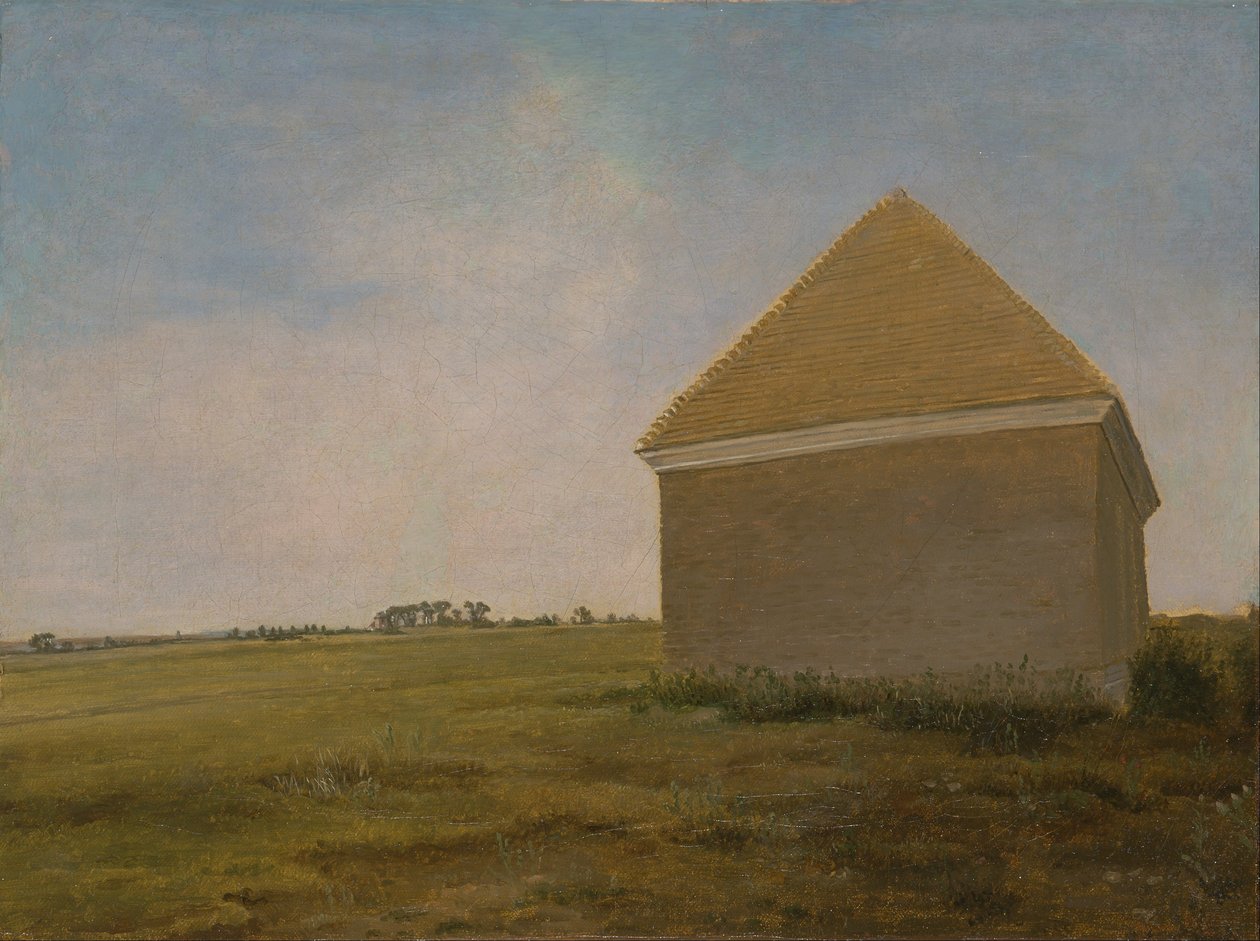 Newmarket Heath, mit einem Abreibhaus von George Stubbs