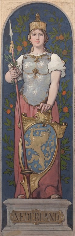 Allegorie auf die Niederlande von George Sturm