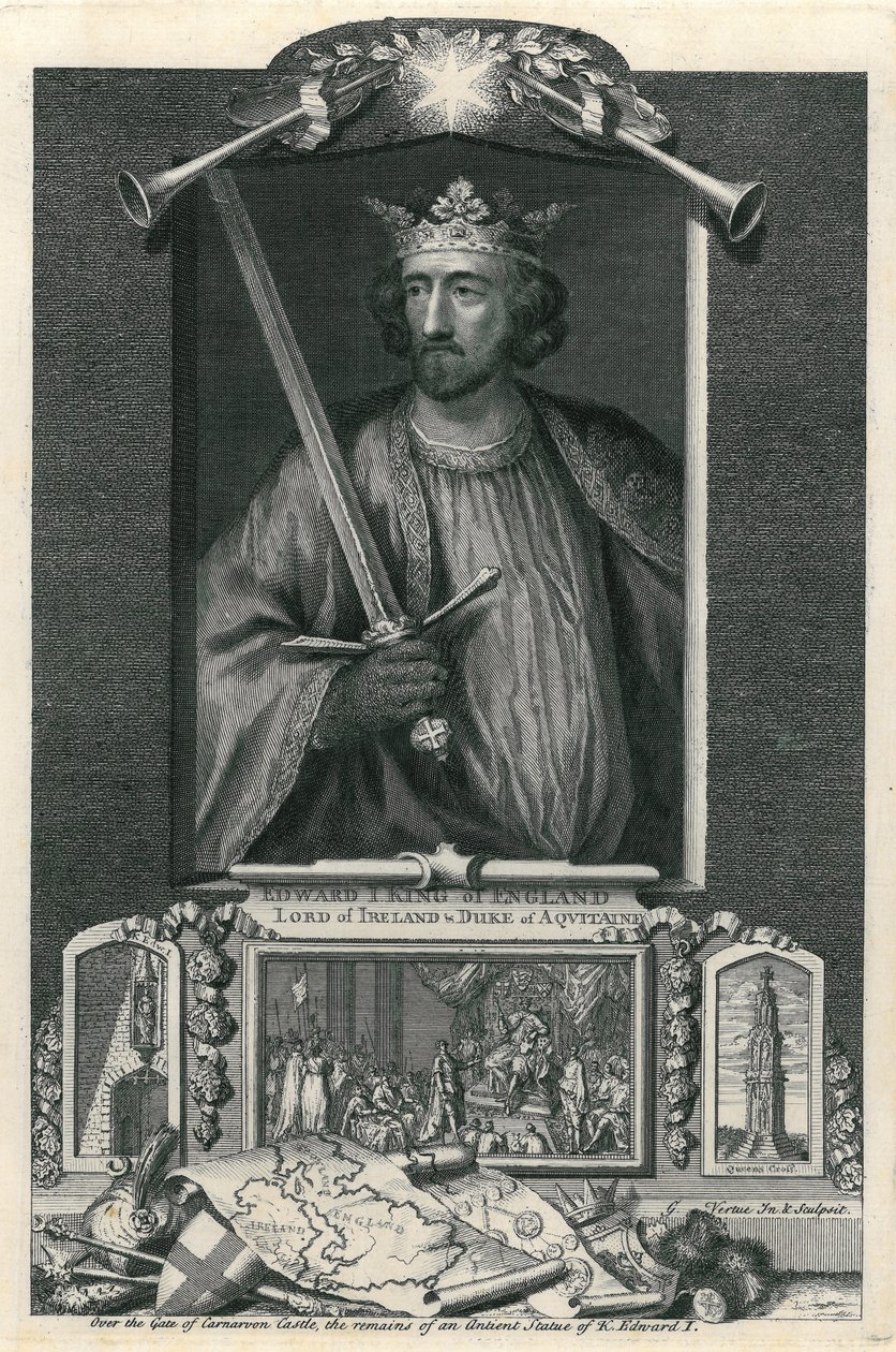 Edward I von George Vertue