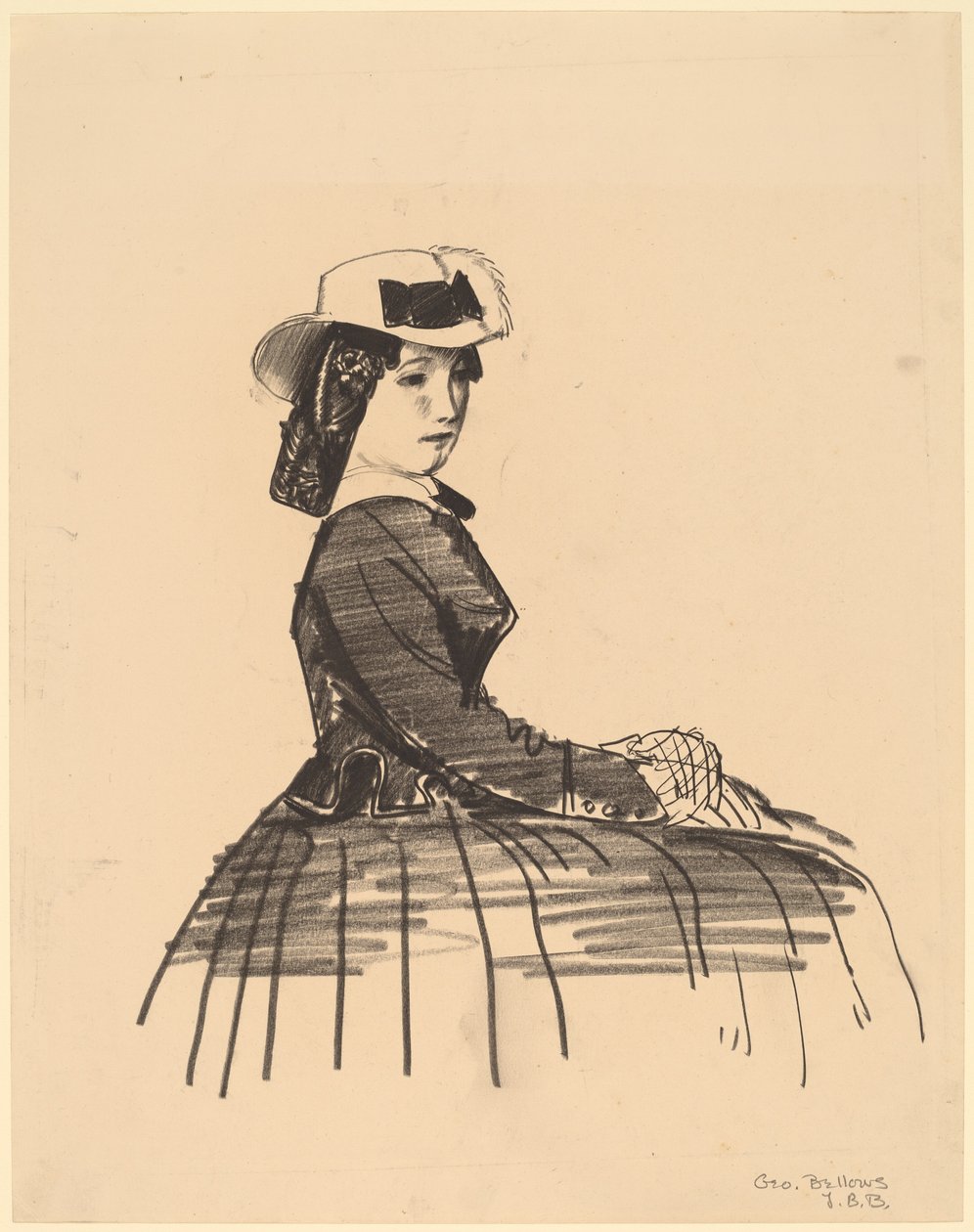 Ein irisches Mädchen von George Bellows