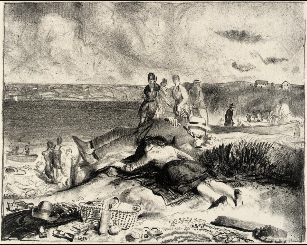 Beine des Meeres von George Bellows