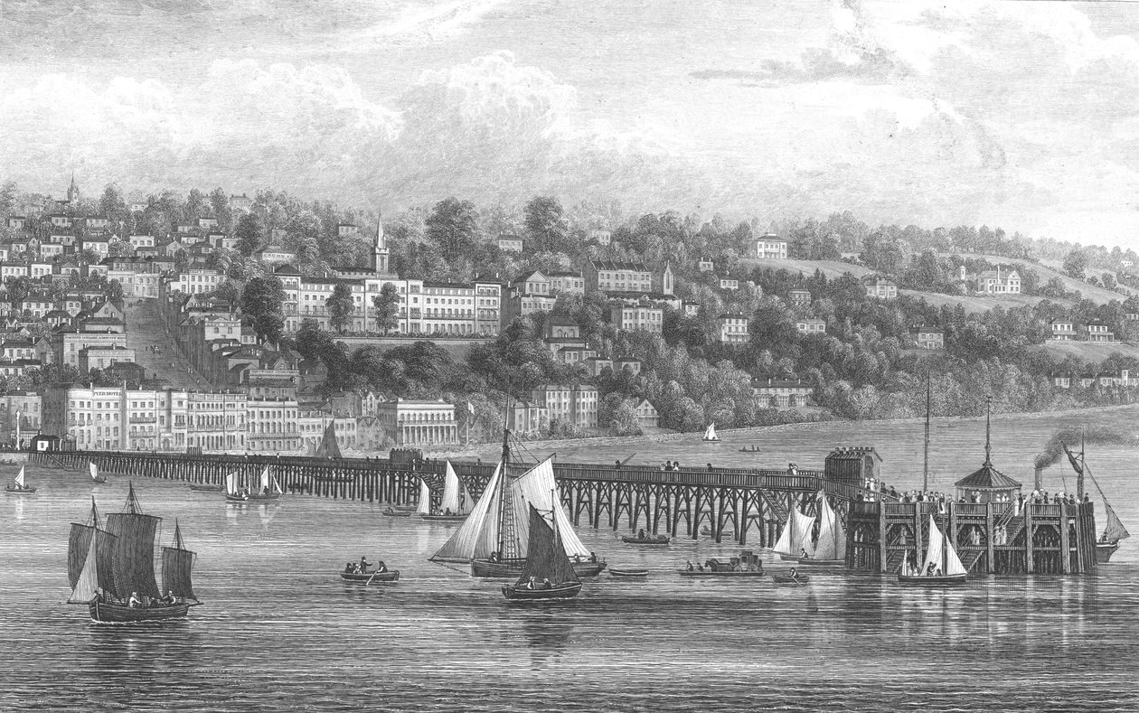 Ryde, Isle of Wight, 1855 von George Brannon