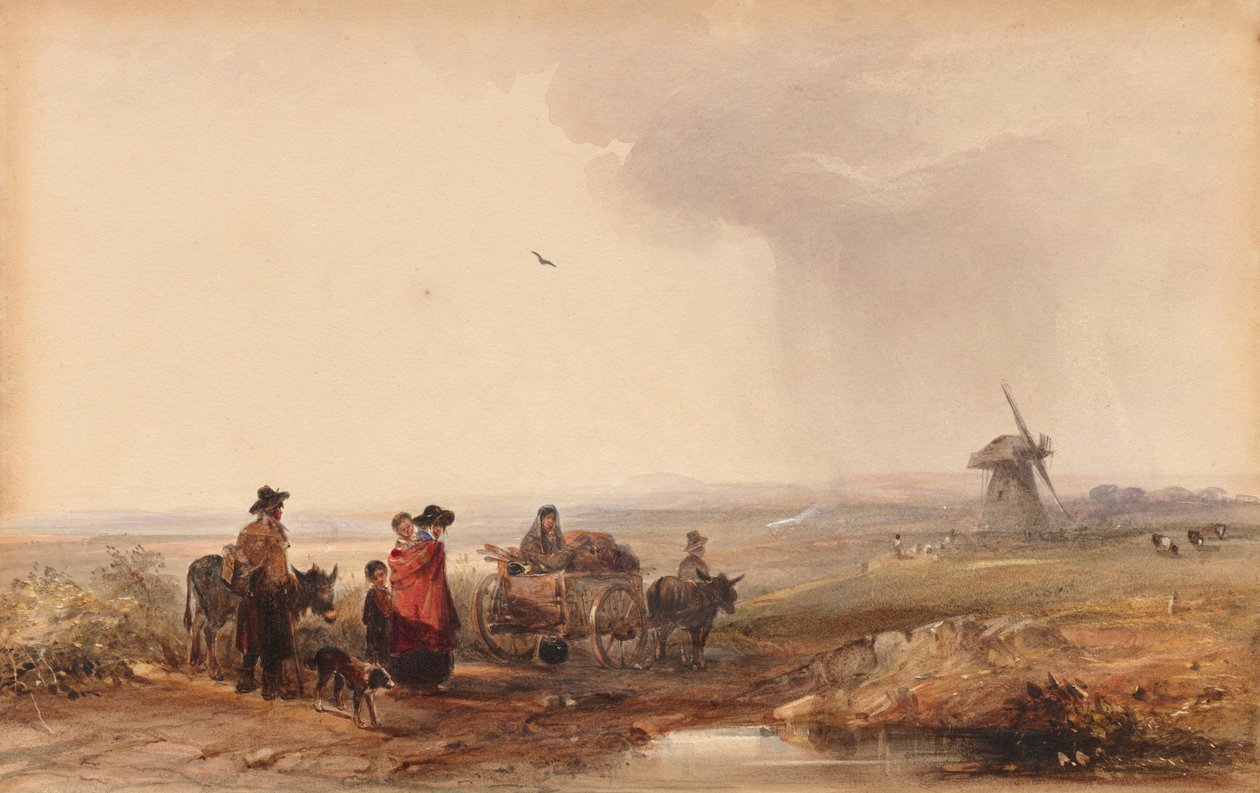 Zigeunerlager, Holland von George Bryant Campion