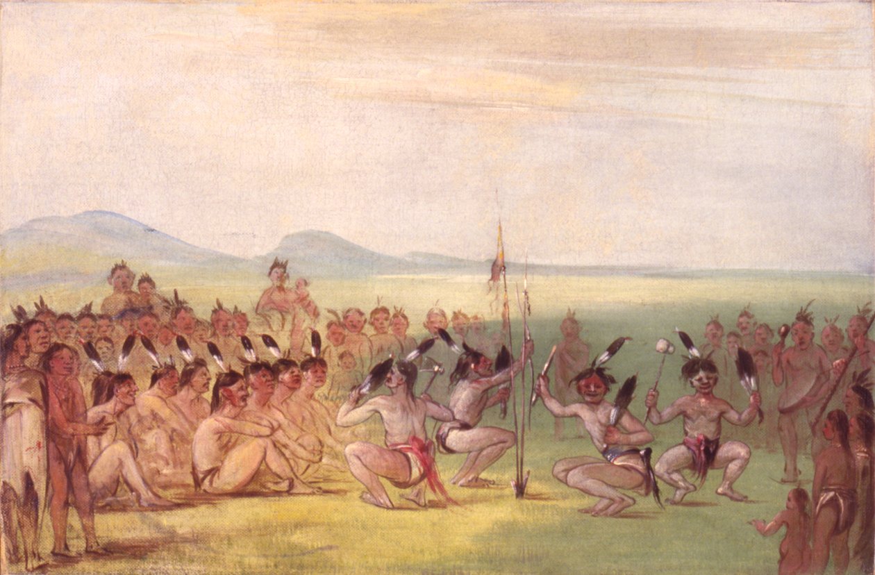Adlertanz, Choctaw von George Catlin