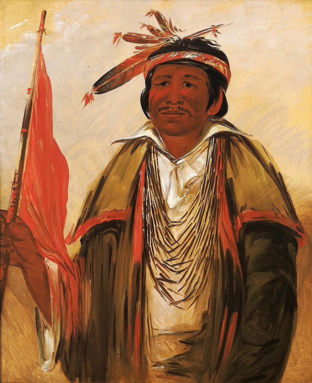 Ke-chím-qua, Großer Bär von George Catlin