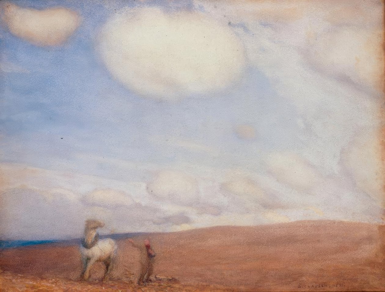 Pflügen auf den Downs von George Clausen