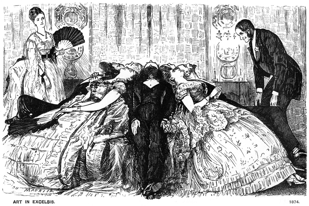 Kunst in Excelsis, 1874-1891 von George du Maurier