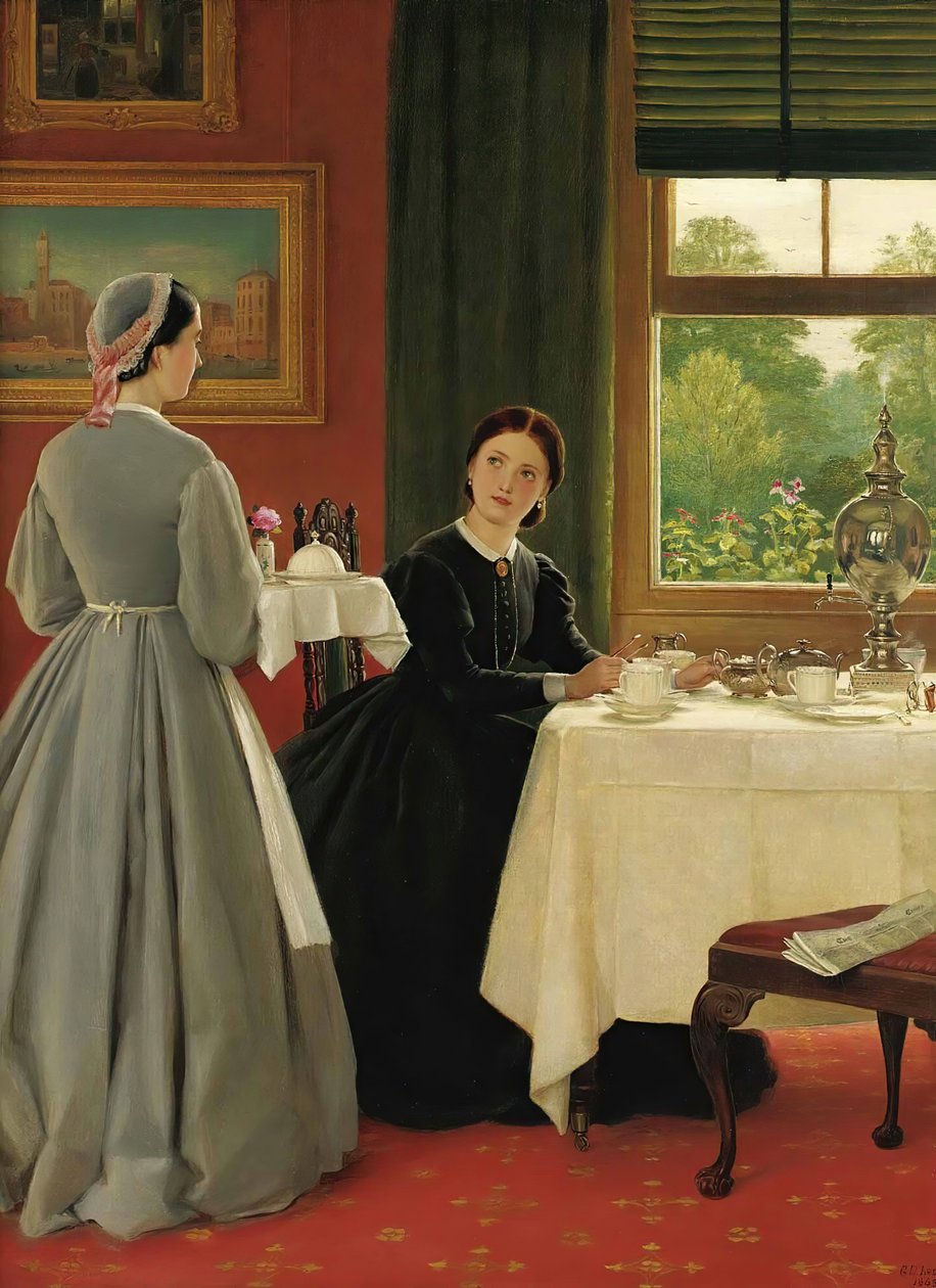 Nachmittagstee, 1865 von George Dunlop Leslie