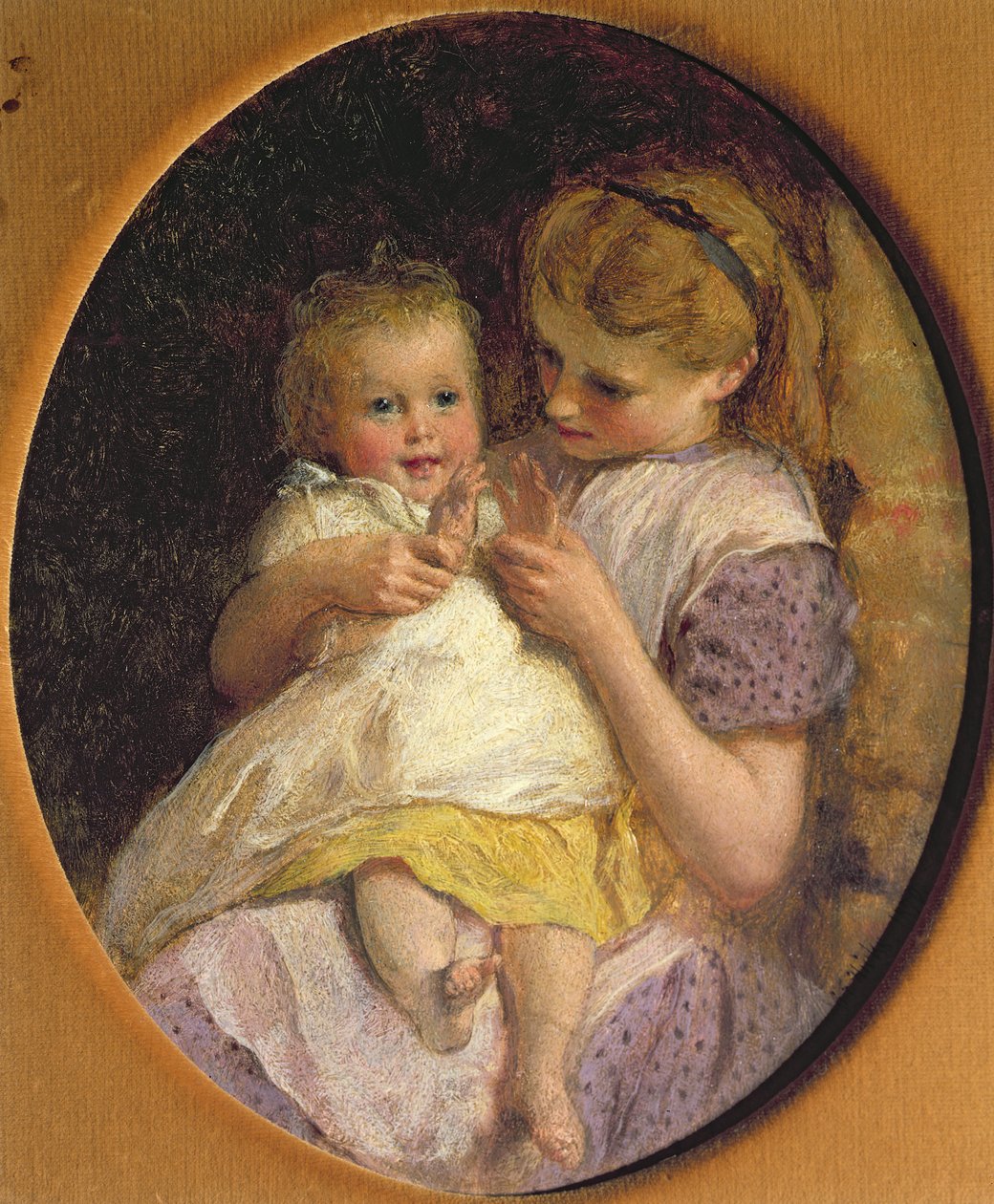 Pat-a-cake von George Elgar Hicks