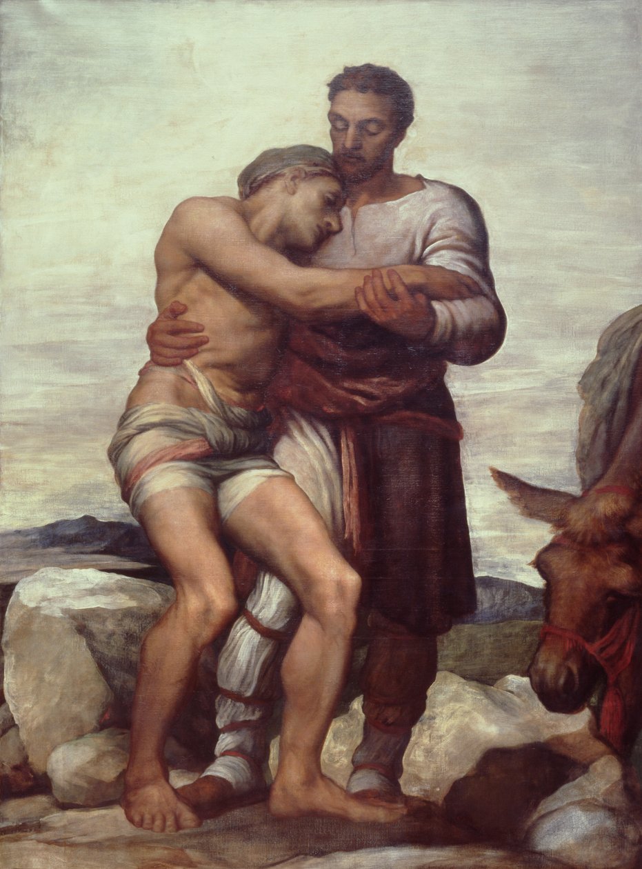 Der barmherzige Samariter von George Frederic Watts