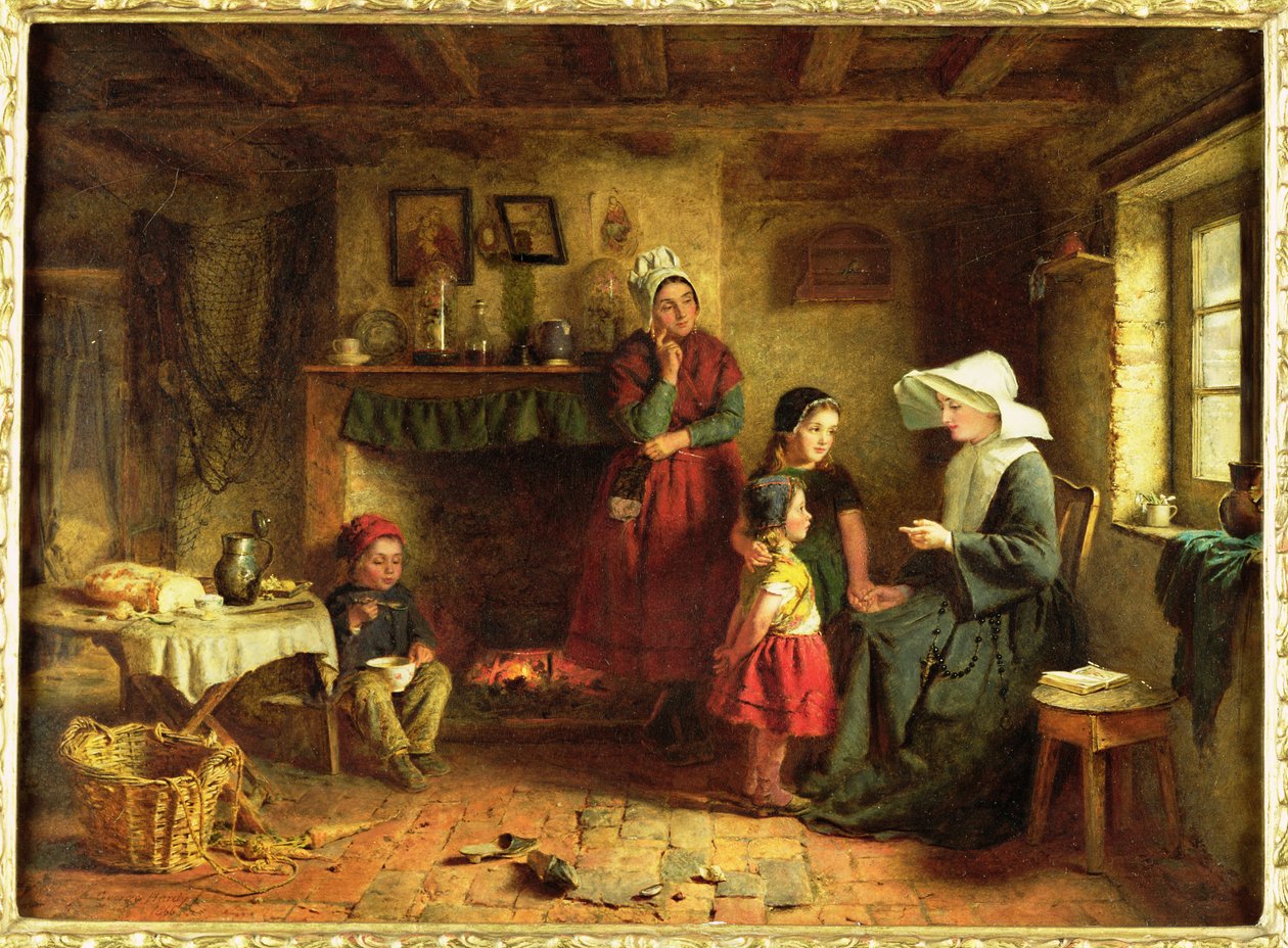 La Soeur de Charite, 1866 von George Hardy