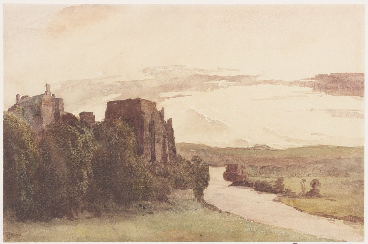 Cockermouth Castle von George Haydock Dodgson