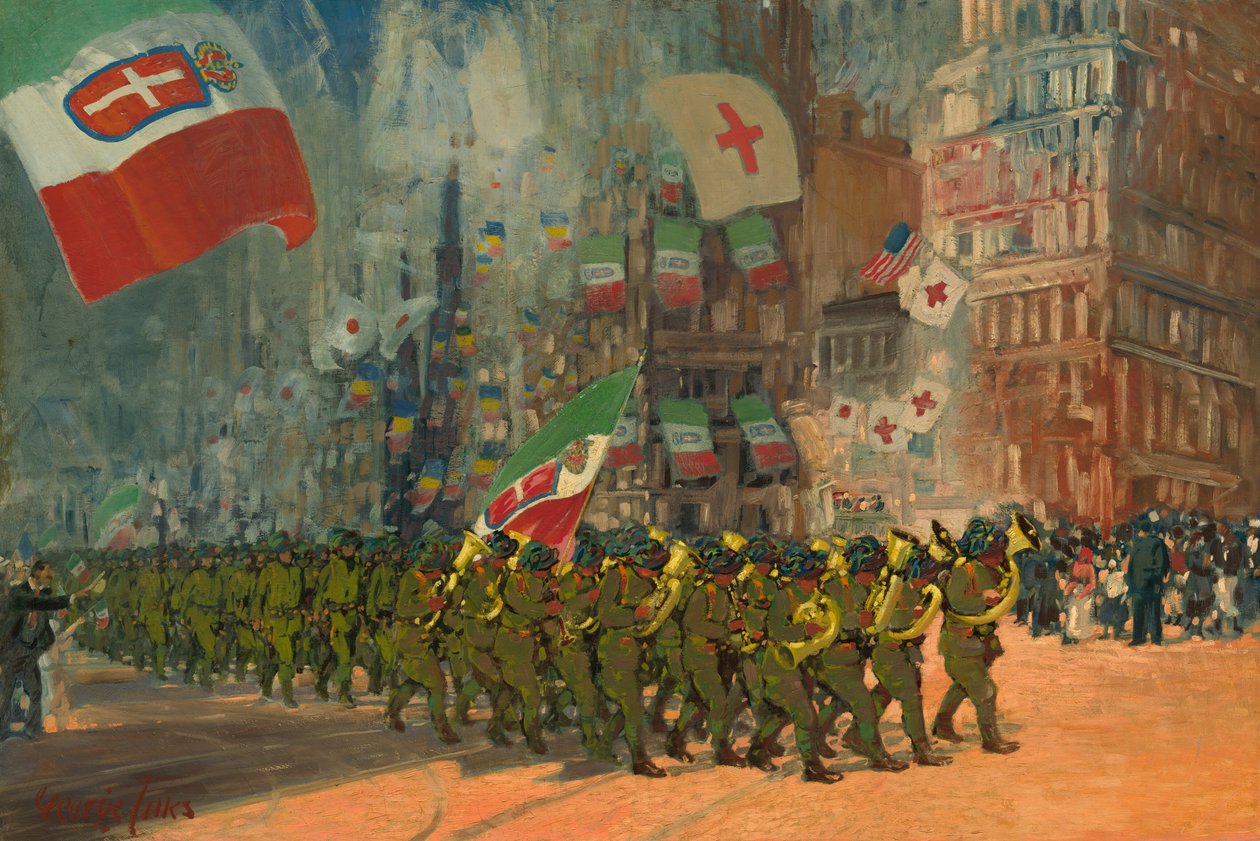Die Bersaglieri von George Luks