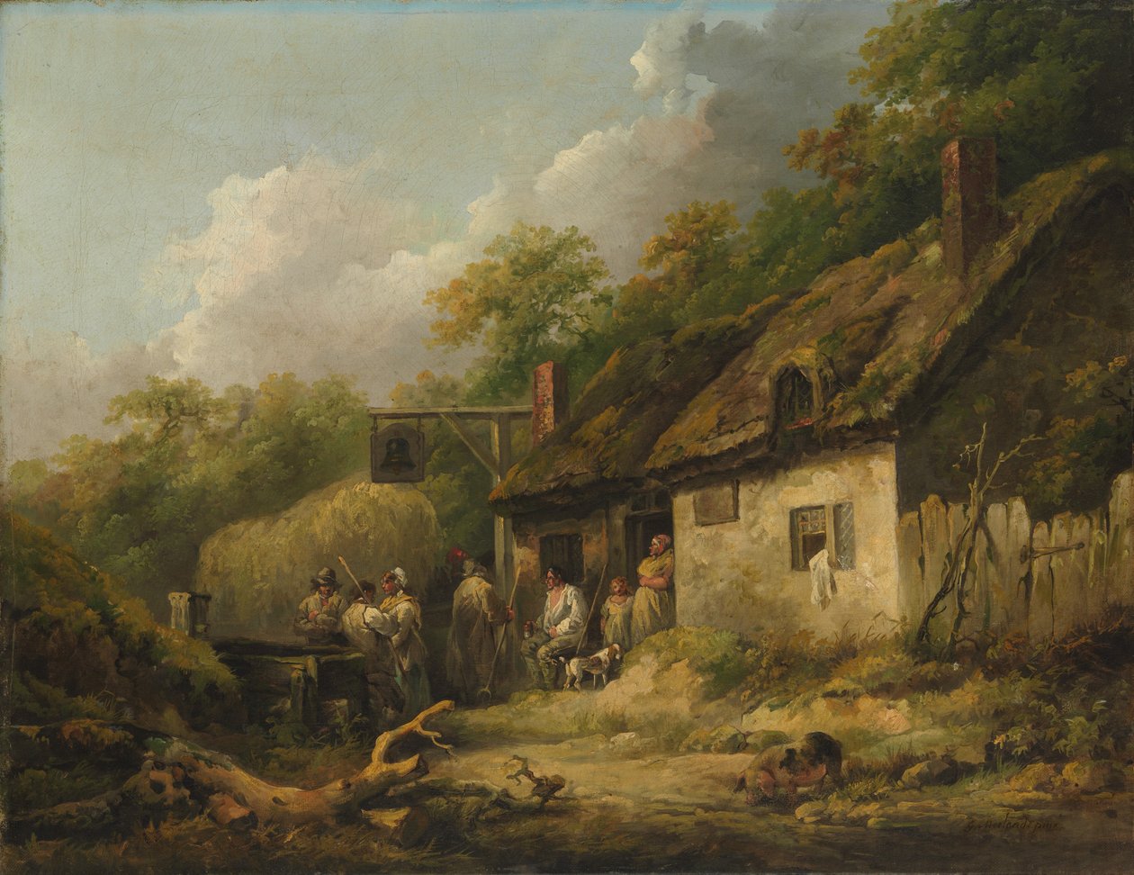 The Bell Inn, späte 1780er Jahre von George Morland